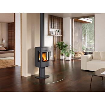 PARLA T 3S plech - otočné krbové kachle