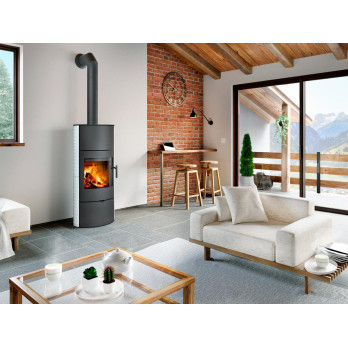 SONE H keramika vlnka - akumulačné krbové kachle