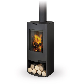 TALA N 01 plech, rádiusové sklo - krbové kachle