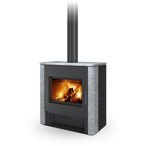 TELDE kameň - krbové kachle s teplovodným výmenníkom a dvojitým presklením