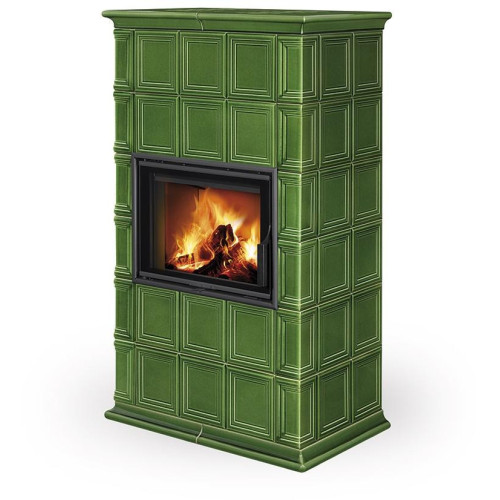 BARACCA 11 keramika - kachľový akumulačný krb