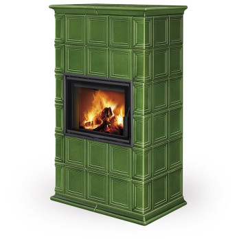 BARACCA 11 keramika - kachľový akumulačný krb