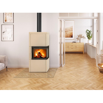 HELIA R keramika - kachľový krb