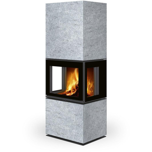 LERA C GH kameň - dizajnový akumulačný krb